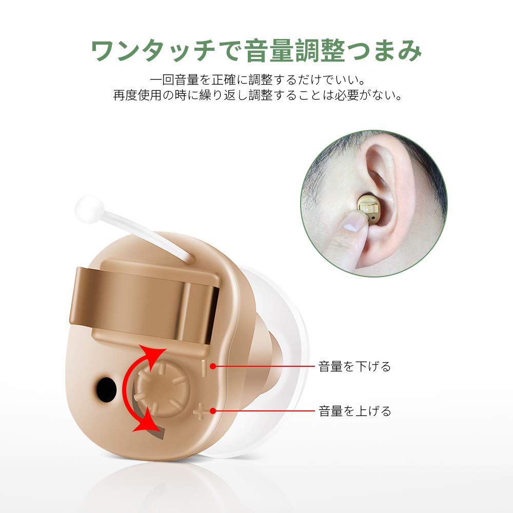 集音器 耳穴式タイプ デジタル信号 左右耳用 VHP-601 集音器 耳穴式タイプ デジタル信号 左右耳用 VHP-601